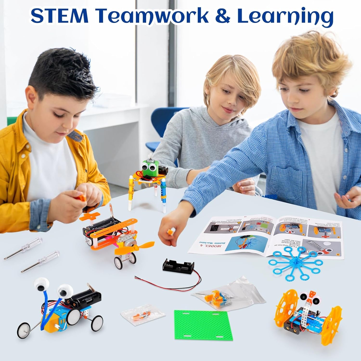 Science Kits Educational Robotics and Engineering Building Set for Ages 4+
