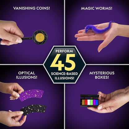 National Geographic Kids Magic Set - 45 Engaging Magic Tricks-Video Instructions for Young Performers