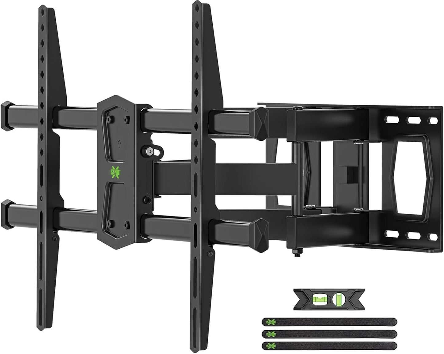 Full Motion TV Wall Mount for 42"-84" TVs, Articulating Swivel and Tilt Bracket, Max VESA 600x400mm, Supports Up to 120 lbs