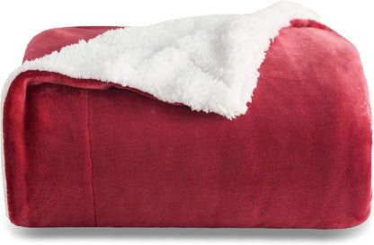 Throw Blanket - Luxurious Soft and Warm Sofa Blanket, Grey, 50x60 Inches