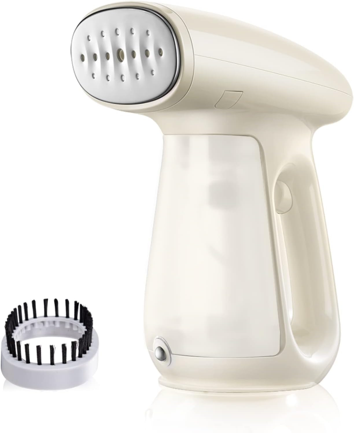 Handheld 1300W Clothes Steamer with 230ml Tank, Fast Heat-Up, Auto-Off Feature, and Brush for Effective Fabric Wrinkle Removal
