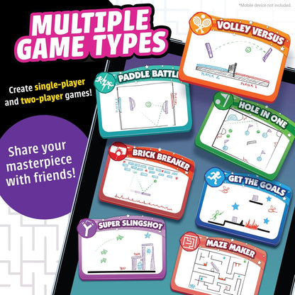 Transform Your Drawings into Playable Video Games-Create, Capture, Share Instant Mobile Games Enhanced 