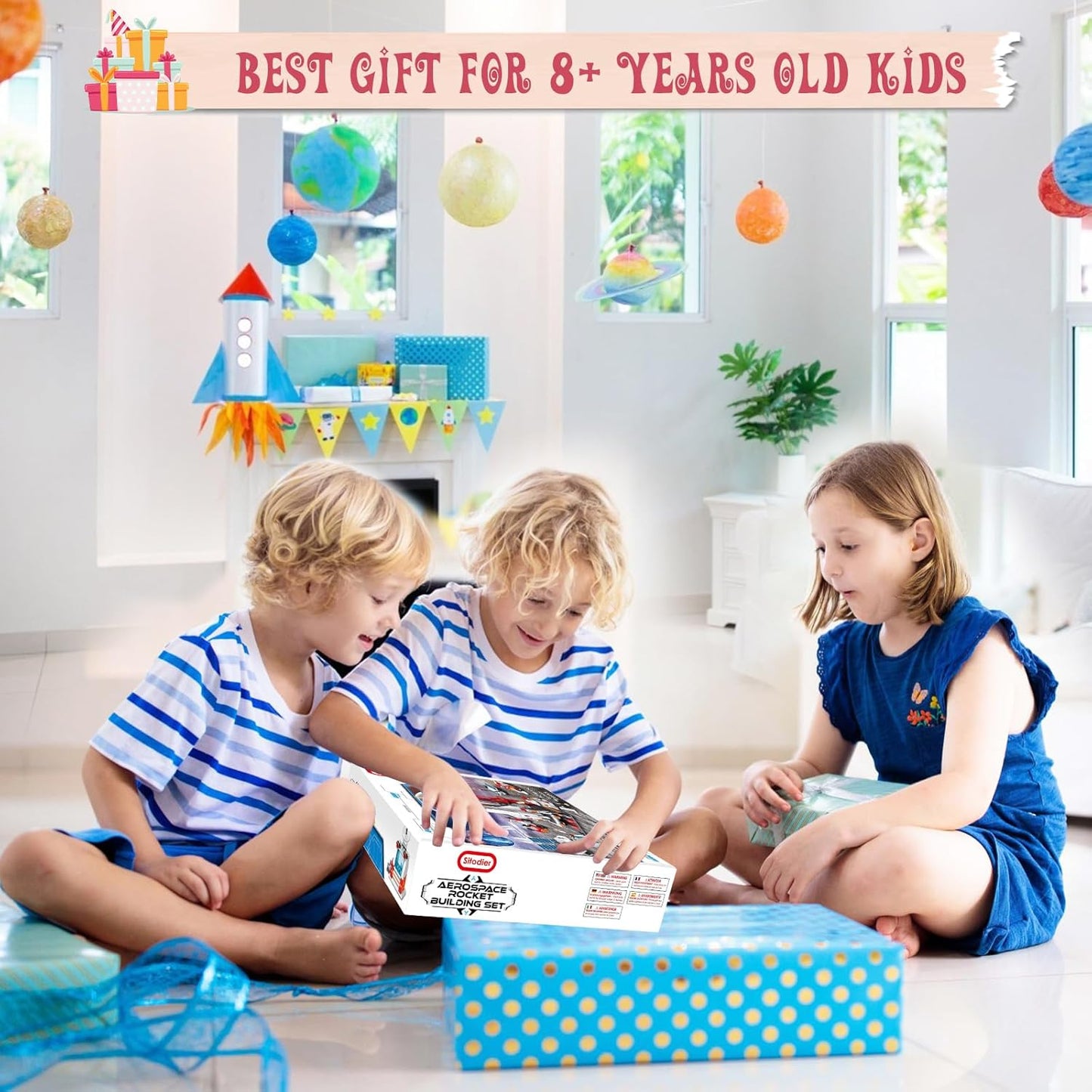 Space Exploration Shuttle Building Set for Ages 8-14, 1008 Pieces, 7 Models to Construct, Ideal Birthday Gift for Boys