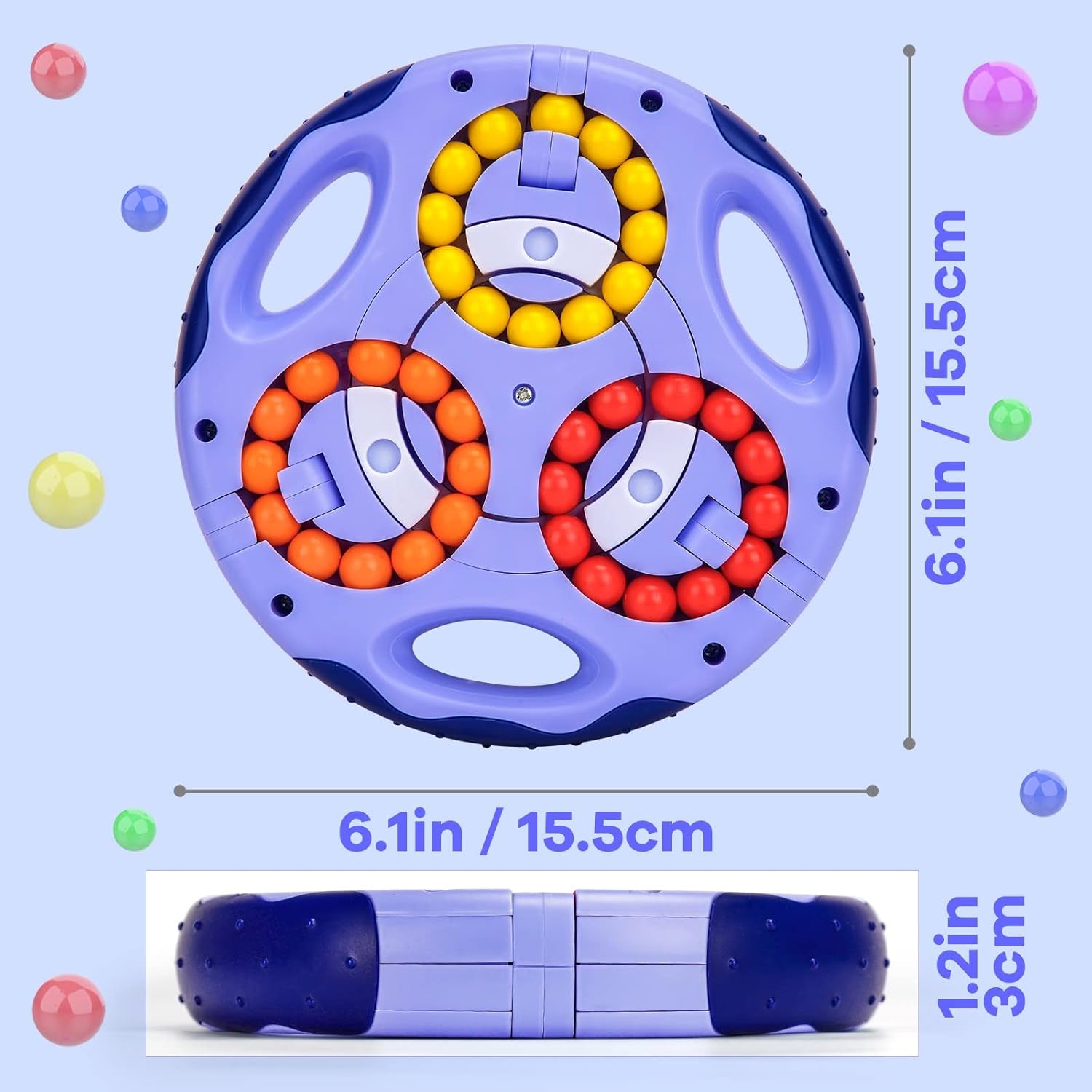 Engaging IQ Puzzle Sensory Fidget Toys and Autism Support Products-for Children Aged 6+