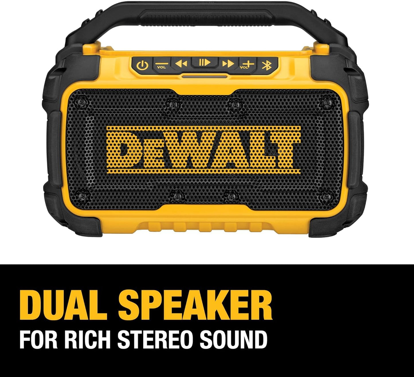 20V MAX* Dual Bluetooth - Bass Speaker100ft range-Tool Only