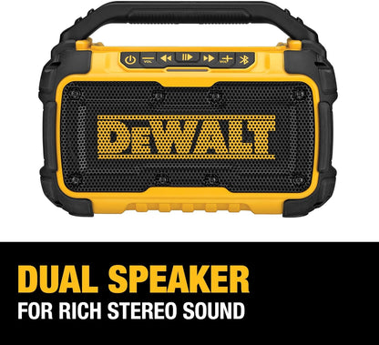 20V MAX* Dual Bluetooth - Bass Speaker100ft range-Tool Only