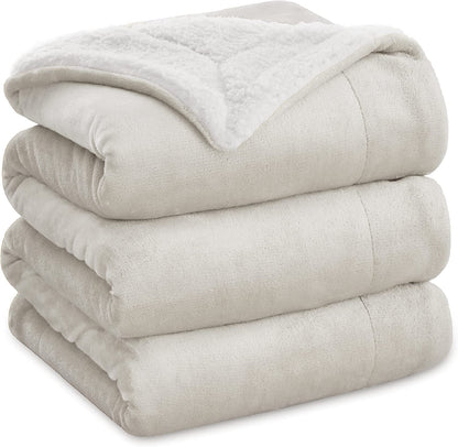 Throw Blanket - Luxurious Soft and Warm Sofa Blanket, Grey, 50x60 Inches