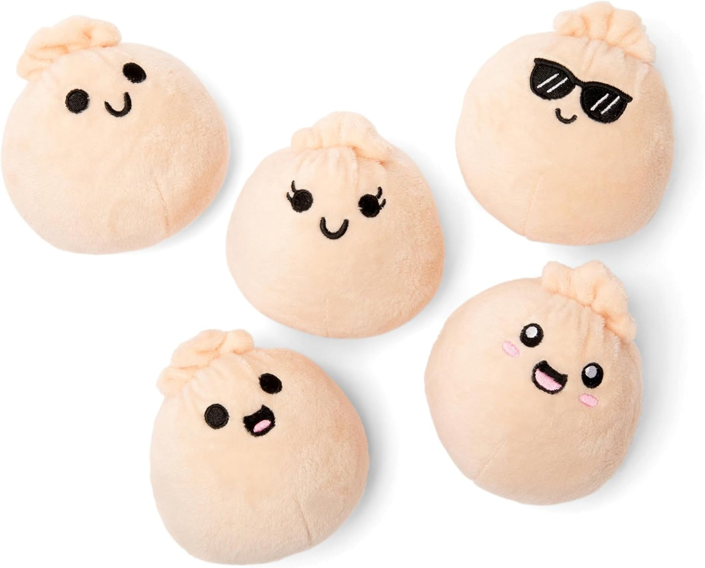 Emotional Support Dumplings - Plush Dumpling Toy Stuffed Animal, Perfect for Stocking Stuffers for Kids and Teens
