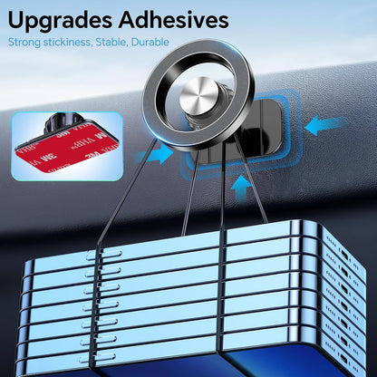 MagSafe Car Mount - 20 Strong Magnets - 360° Magnetic Phone Holder for iPhone 16 Pro Max, 15, 14, 13, 12 Plus 