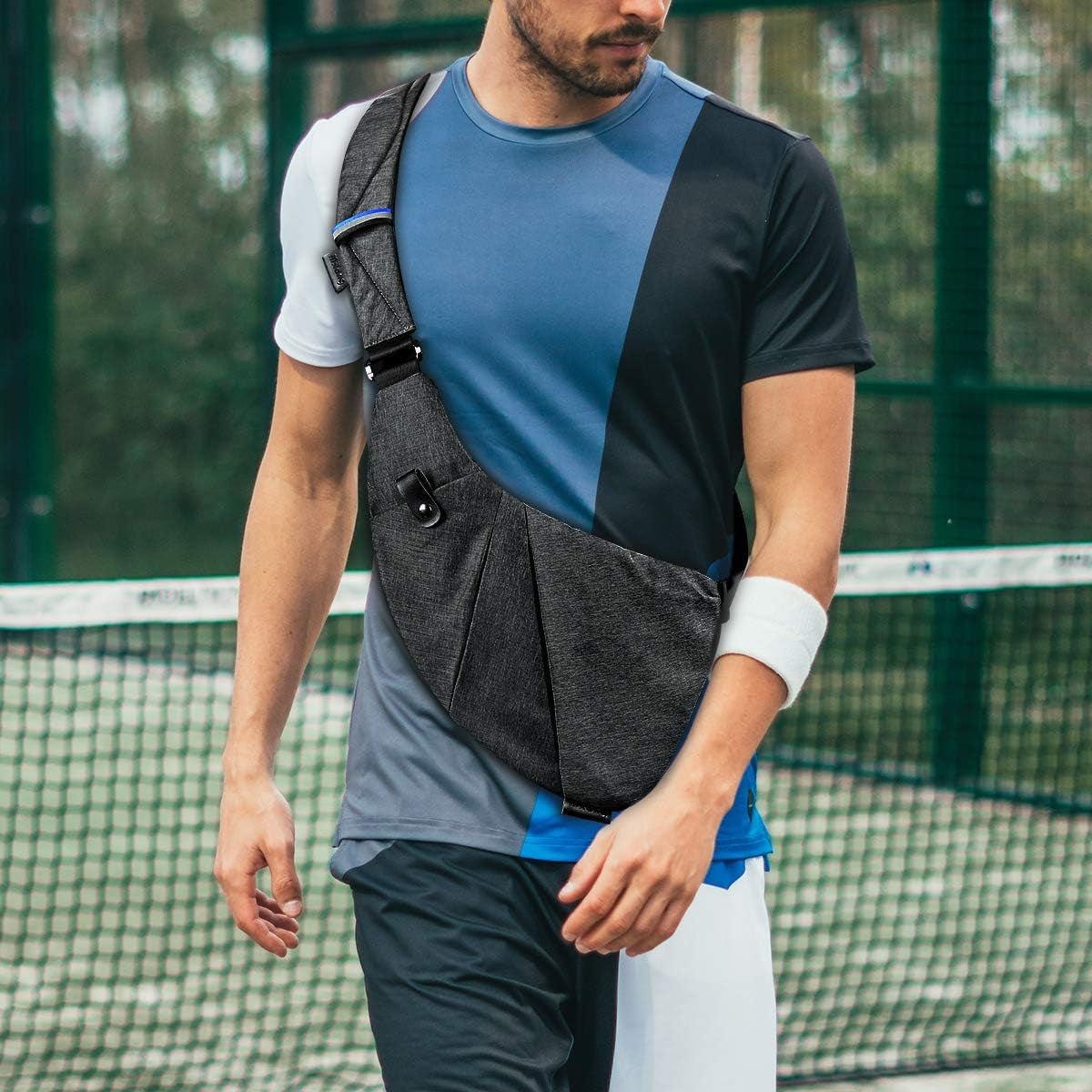 Trendy Waterproof Anti-Theft Crossbody Sling Bags for Travel - Unisex Design