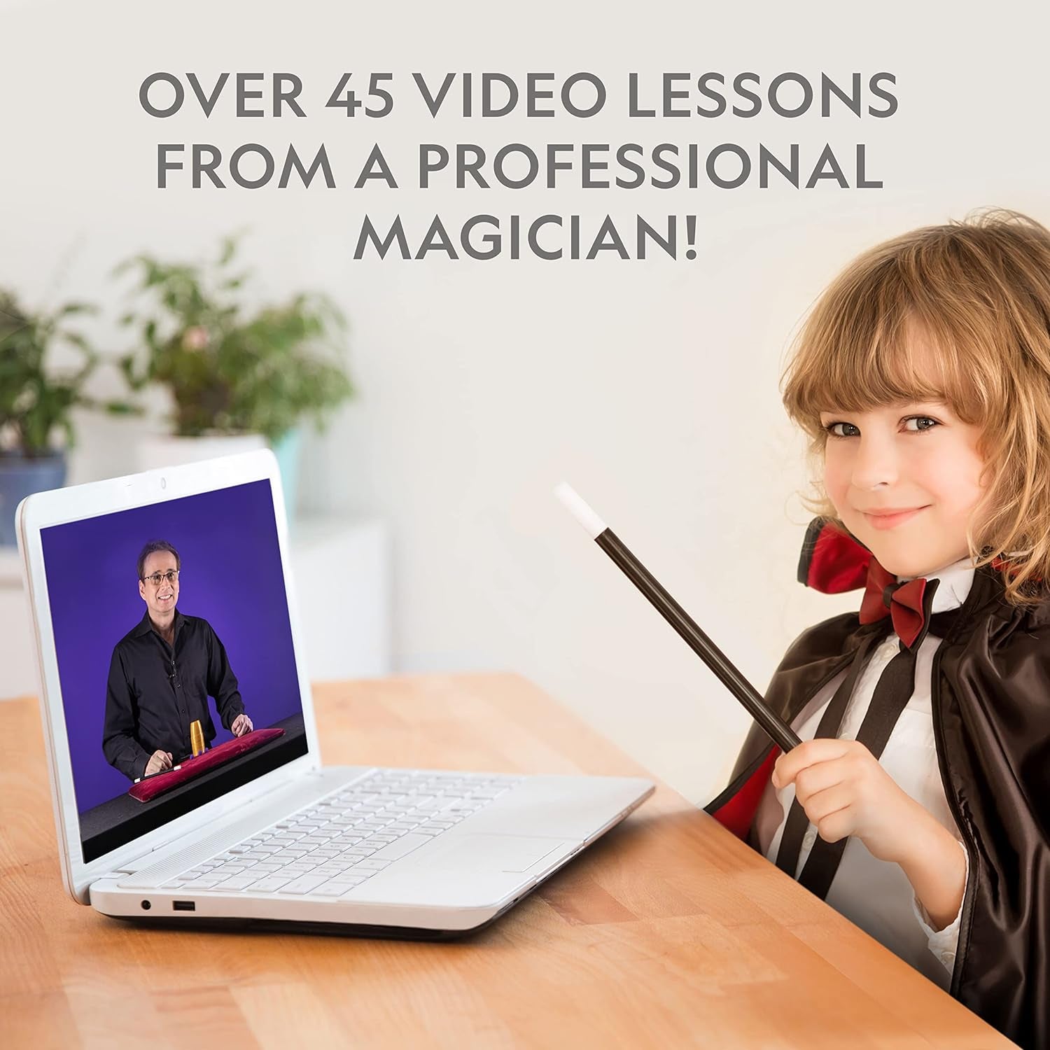 National Geographic Kids Magic Set - 45 Engaging Magic Tricks-Video Instructions for Young Performers
