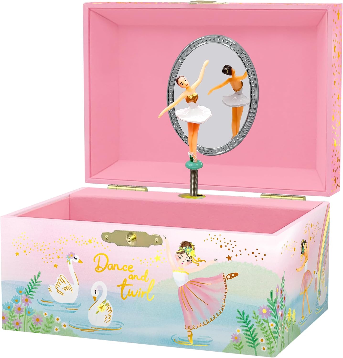Musical Unicorn Jewelry Box for Girls - Enchanting Spinning Unicorn Music Box, Ages 3+ Dimensions: 6 x 4.7 x 3.5 inches
