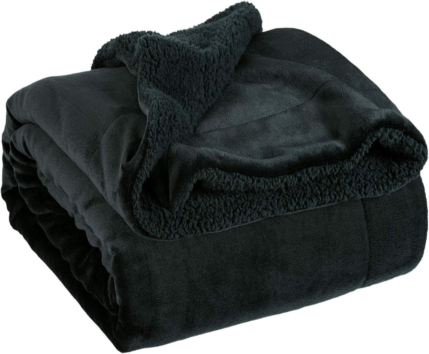 Throw Blanket - Luxurious Soft and Warm Sofa Blanket, Grey, 50x60 Inches