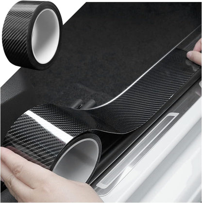 Car Door Entry Guard - Anti-Collision Adhesive Protector Tape for Door Sills, Rear Bumpers, Handles - Universal Fit  (2 x 394 Inches)