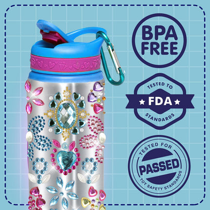 Customizable Water Bottle Craft Kits -Arts and Crafts Activity - Unicorn-Themed Toys for for Children Aged 6+
