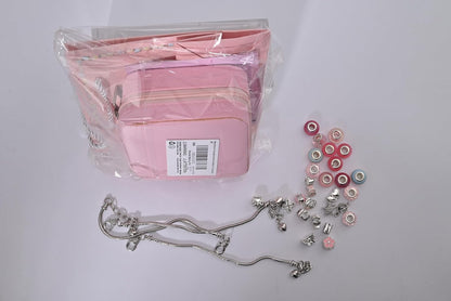 Charm Bracelet Making Kit for Girls Aged 4-12 - DIY Jewelry Craft Supplies and Arts & Crafts Set