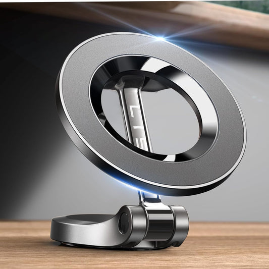 Car Mount - 24 Strong Magnets, 360° Rotating Magnetic Phone Holder -16 Pro Max, 15, 14, 13, 12, Compatible with MagSafe Cases