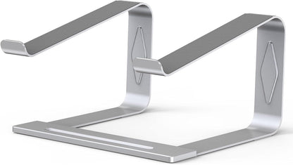 Metal Laptop Stand for Desk - Removable and Ventilated Riser Compatible with 10-15.6” Laptops