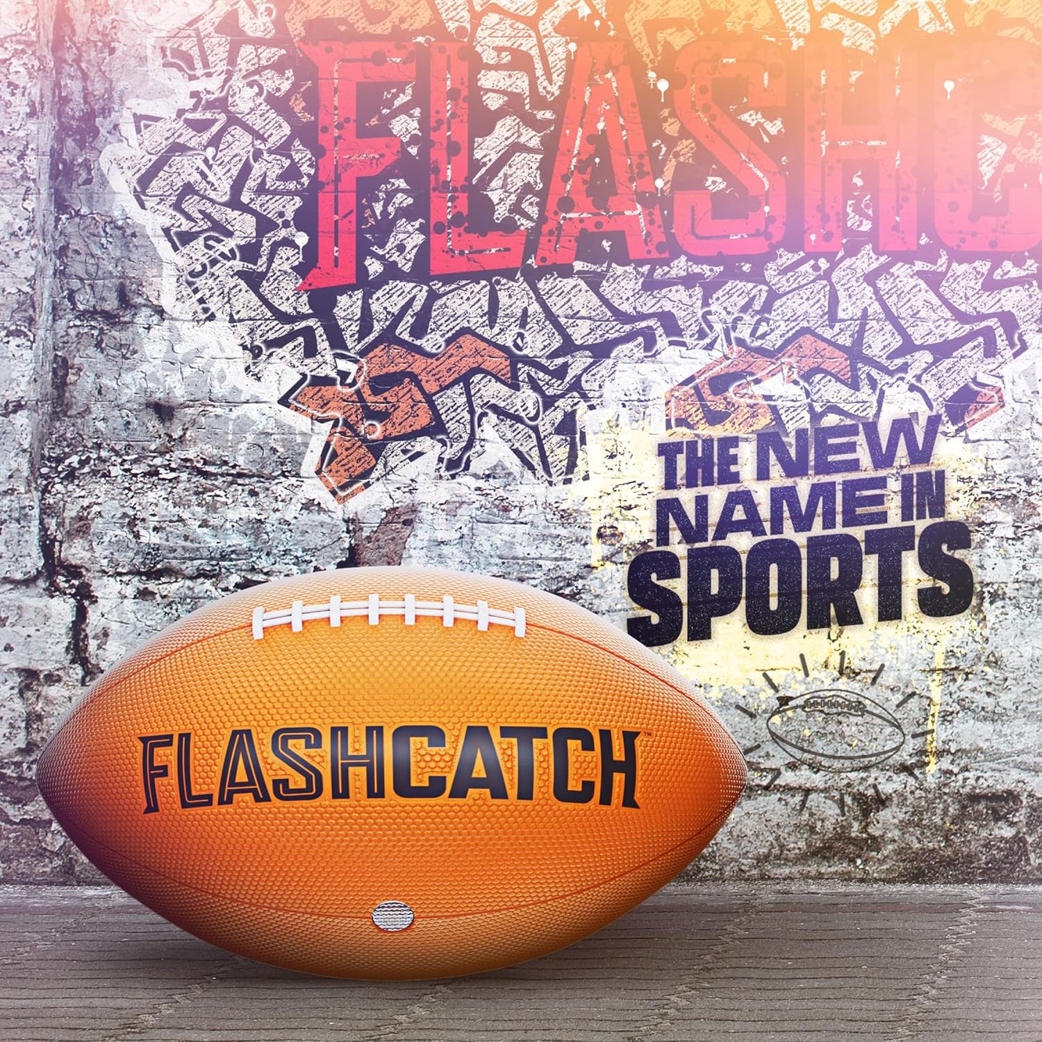 Illuminated Football - Glow in the Dark No. 6 - Outdoor Sports Ages 8-15 