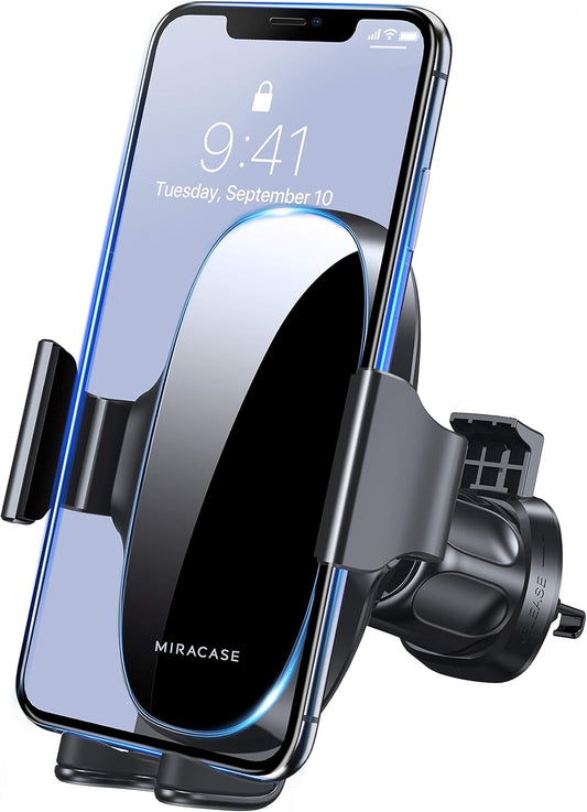 Car Air Vent Phone Holder Mount - Compatible with iPhone 16, 15 Pro Max, 14, Samsung, All Smartphones