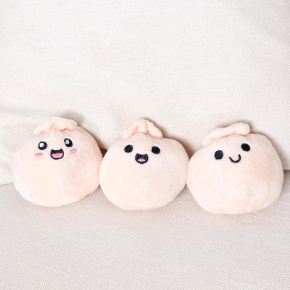 Emotional Support Dumplings - Plush Dumpling Toy Stuffed Animal, Perfect for Stocking Stuffers for Kids and Teens