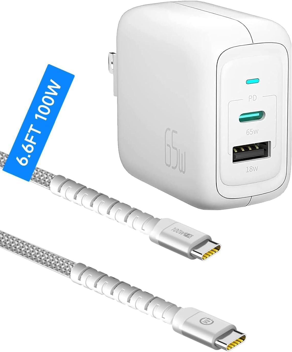 65W/45W USB-C GaN PD PPS Fast Charger 