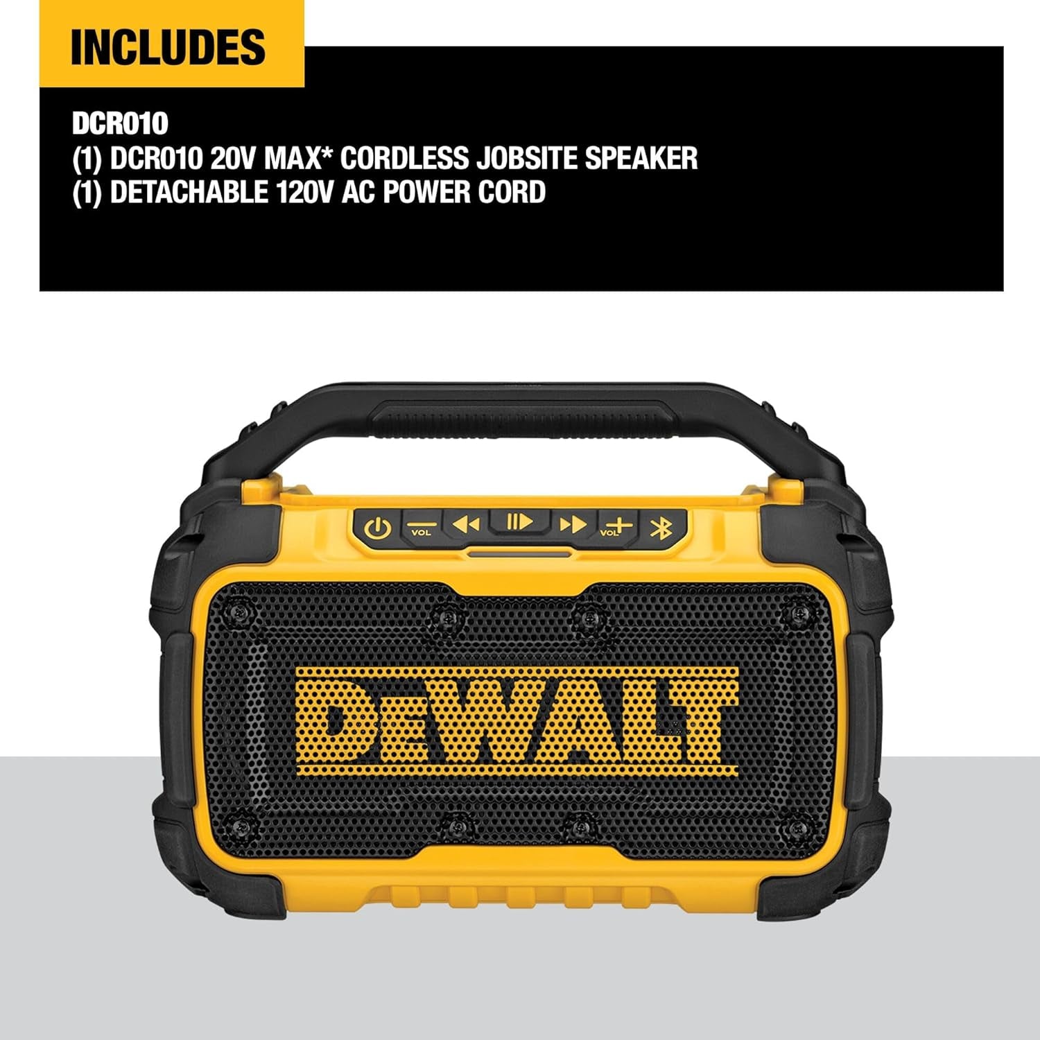 20V MAX* Dual Bluetooth - Bass Speaker100ft range-Tool Only