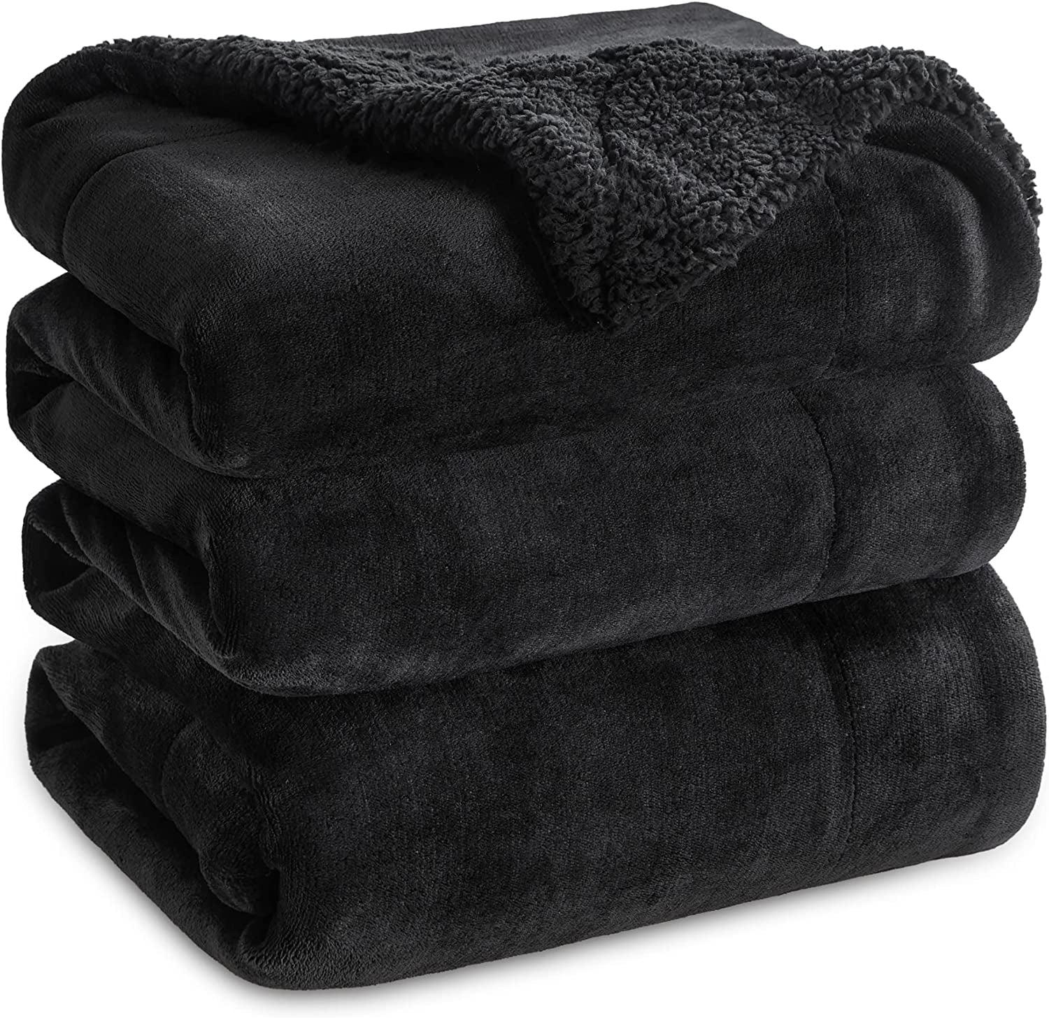 Throw Blanket - Luxurious Soft and Warm Sofa Blanket, Grey, 50x60 Inches