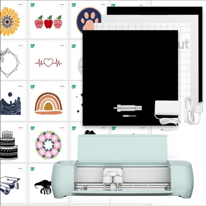 High-Speed DIY Cutting Machine Versatile Crafting, Cuts Over 100 Materials-3 Digital Content Library Bundle 