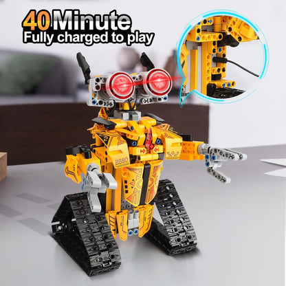 Robotics Building Kit for Ages 8+ Remote & App-Controlled, 468 Pieces 