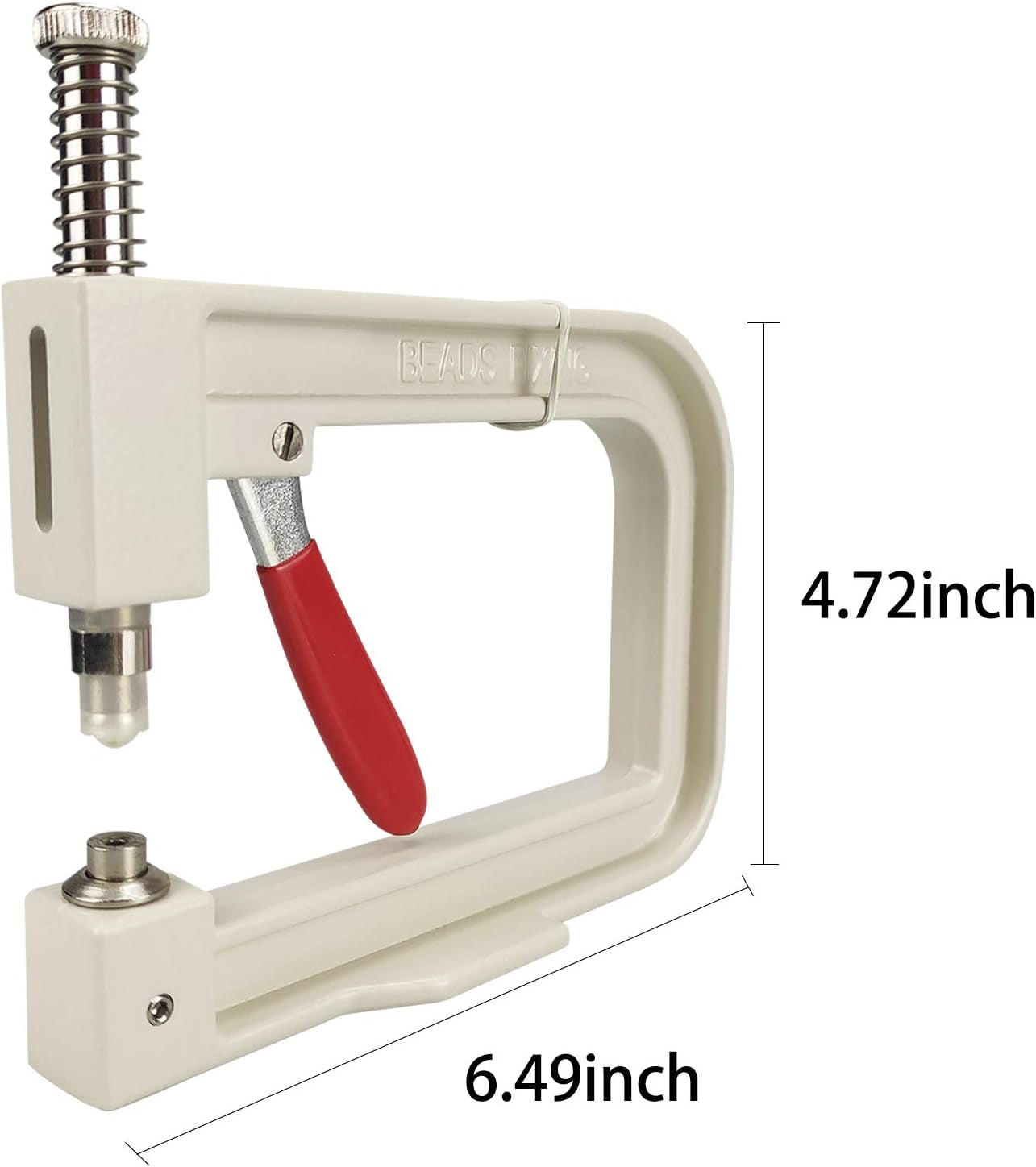Pearl Inlay and Rivet Fixing Machine for DIY Projects - Hand Beaded Tools for Hats, Shoes, Clothing, and Skirts