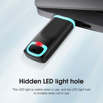 256GB USB 3.0 Flash Drive with Cap Design, Up to 100MB/s Read Speed, Cyan