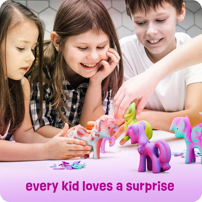 Unicorn Hatching Surprise Eggs for Kids - 6 Pack - Grows 600% - Unicorn Toys Age 3+