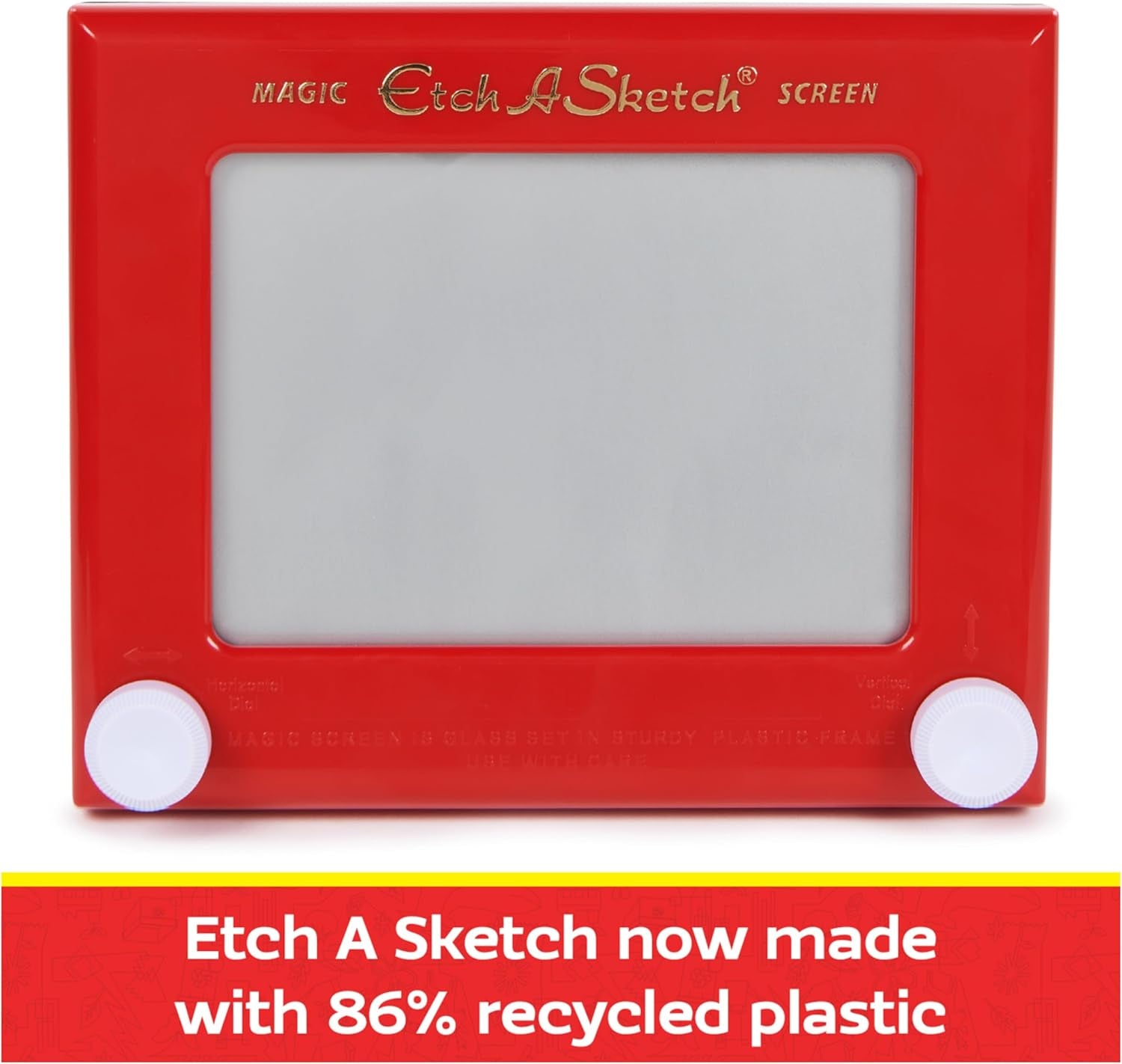 Original Magic Screen 86% Recycled Plastic, Sustainably-Minded Classic Kids Creativity Toys for Ages 3+