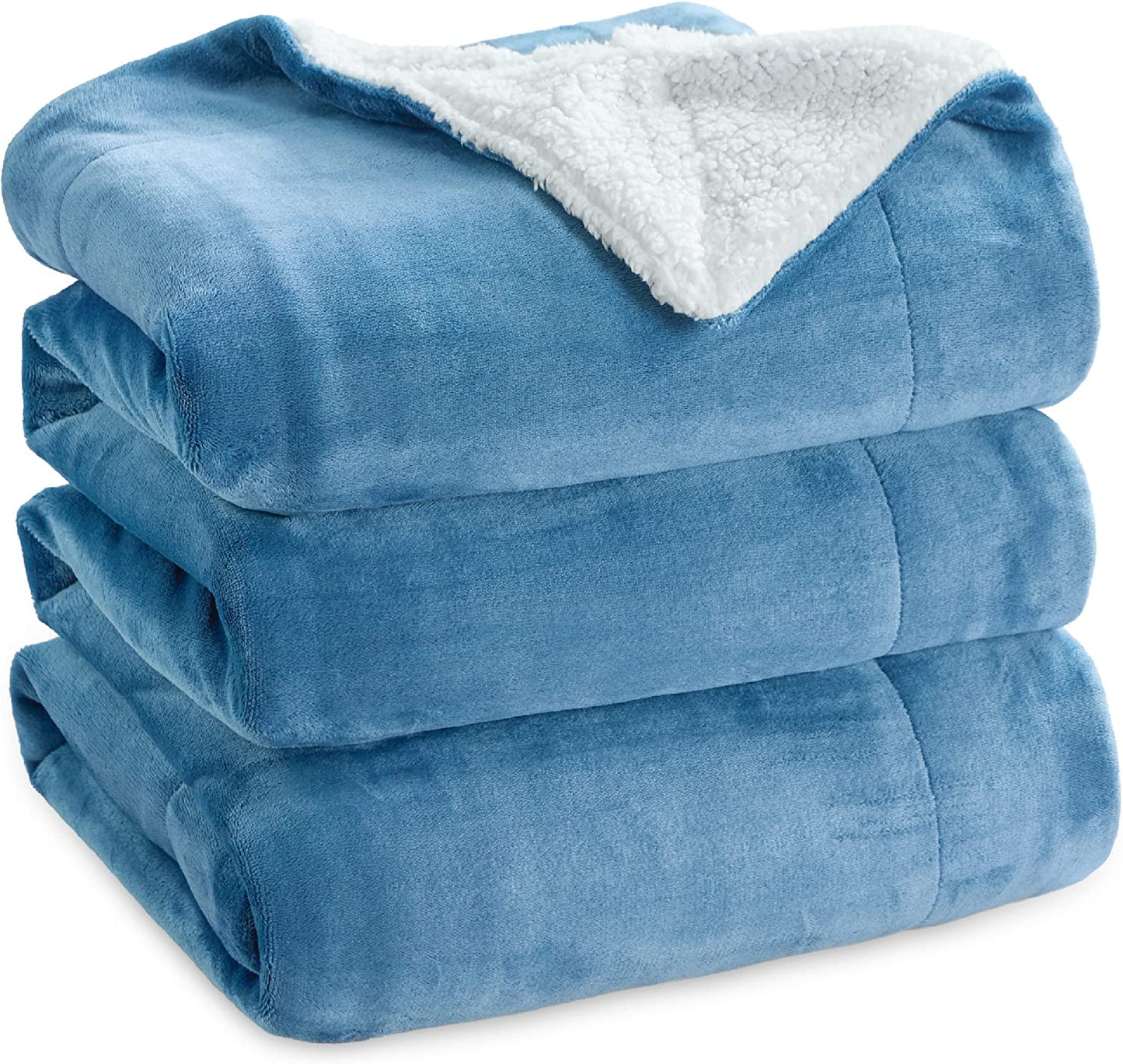 Throw Blanket - Luxurious Soft and Warm Sofa Blanket, Grey, 50x60 Inches