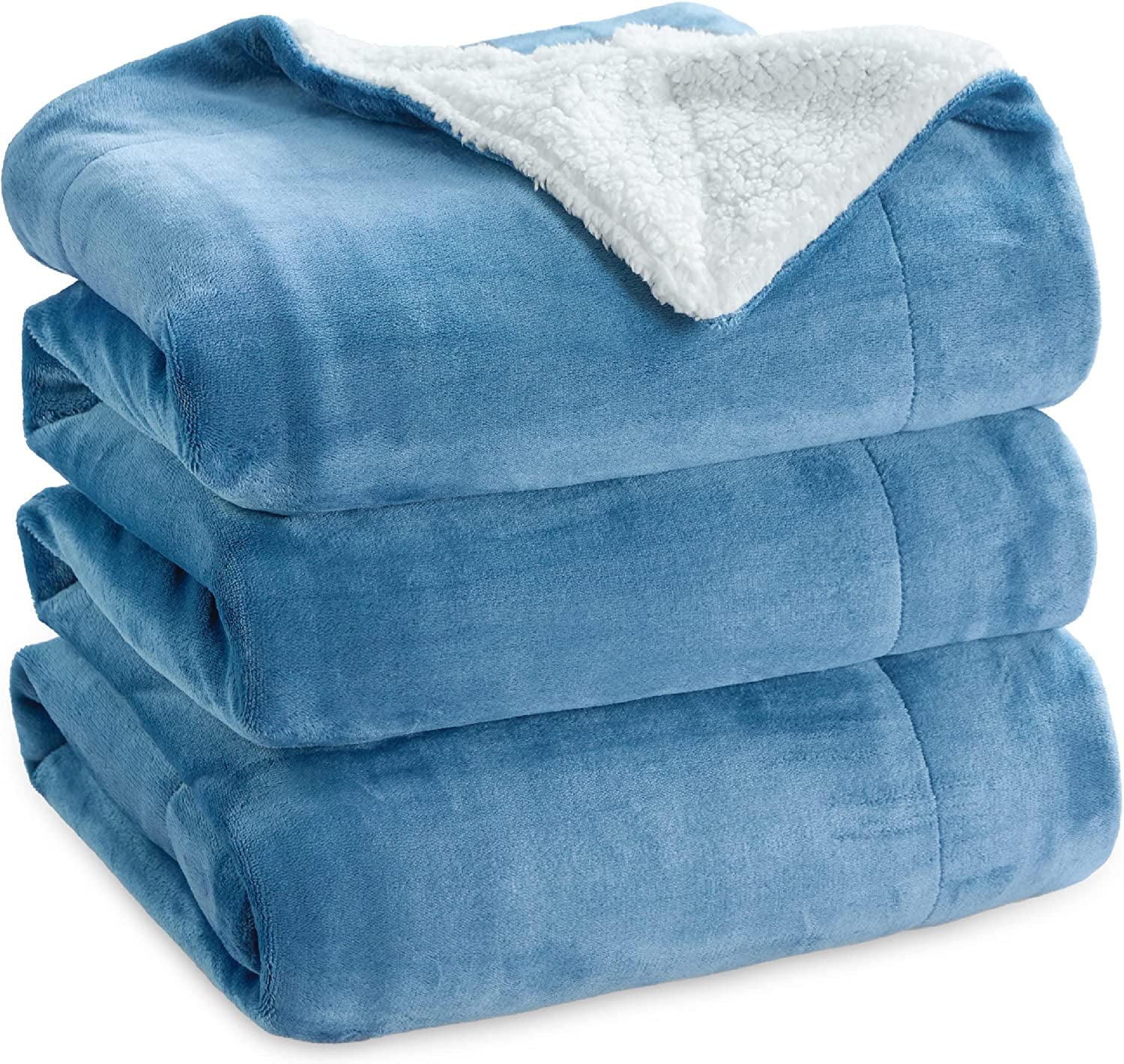 Throw Blanket - Luxurious Soft and Warm Sofa Blanket, Grey, 50x60 Inches