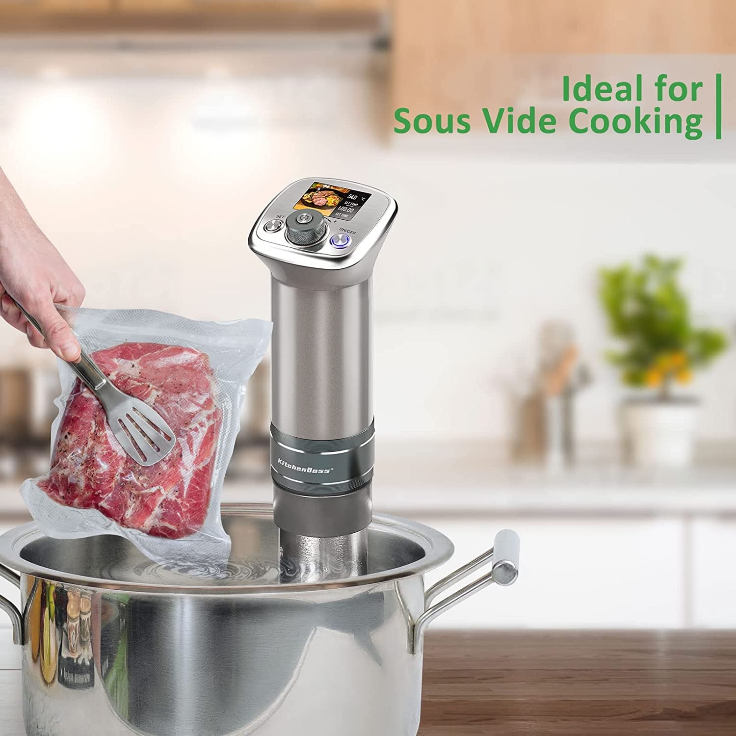 Food Vacuum Sealer Bag Rolls - Set of 6 Commercial Grade BPA-Free Sous Vide Bags in 6, 8, and 11 Inch Sizes for All Vacuum Sealers