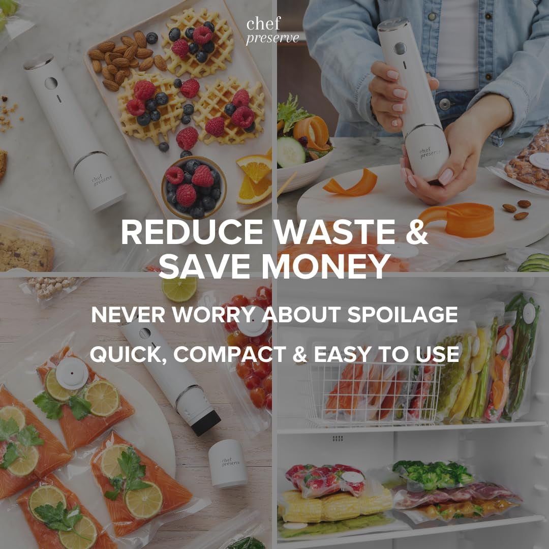 Vacuum Sealer (Vacuum Sealer + 20 Bags)