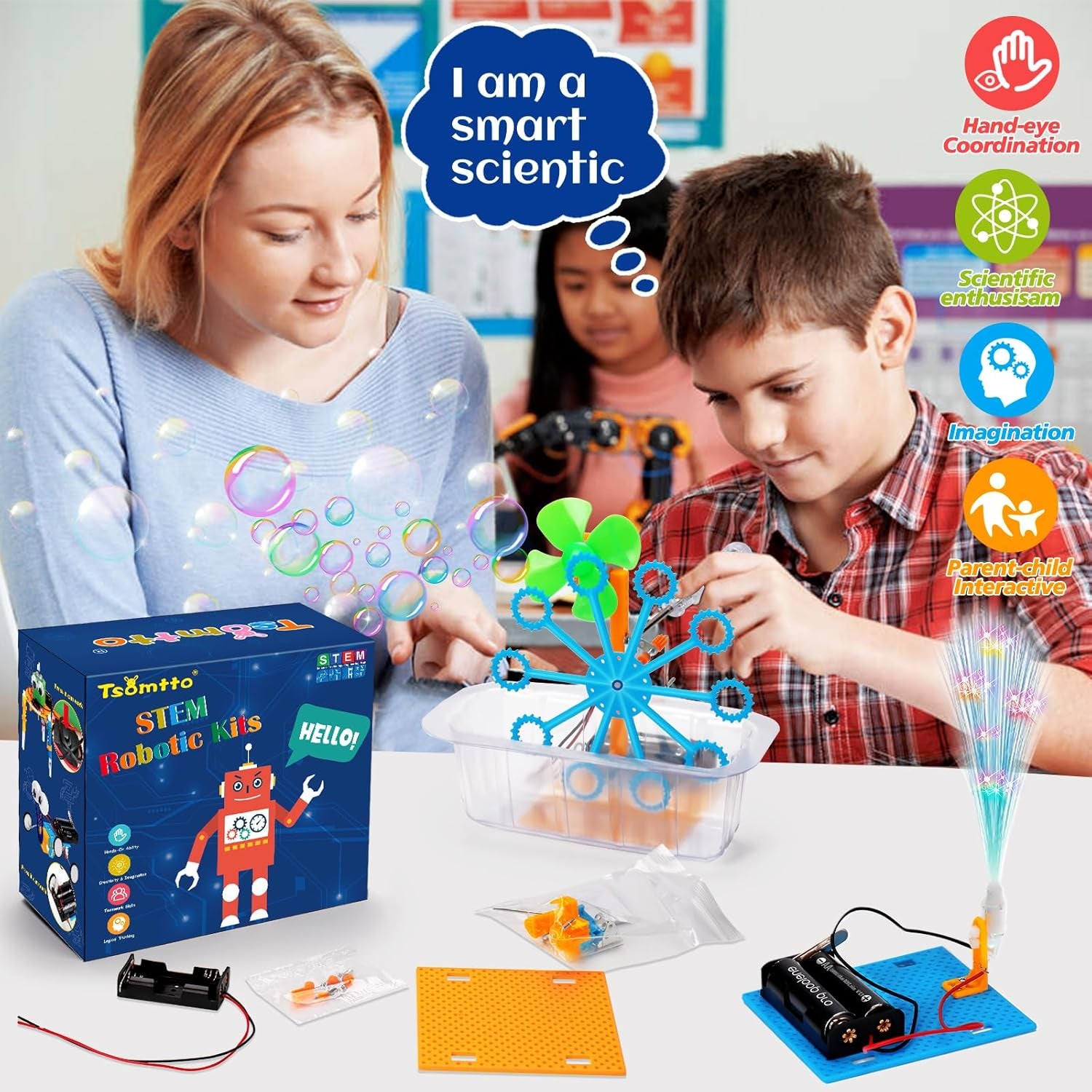 Science Kits Educational Robotics and Engineering Building Set for Ages 4+