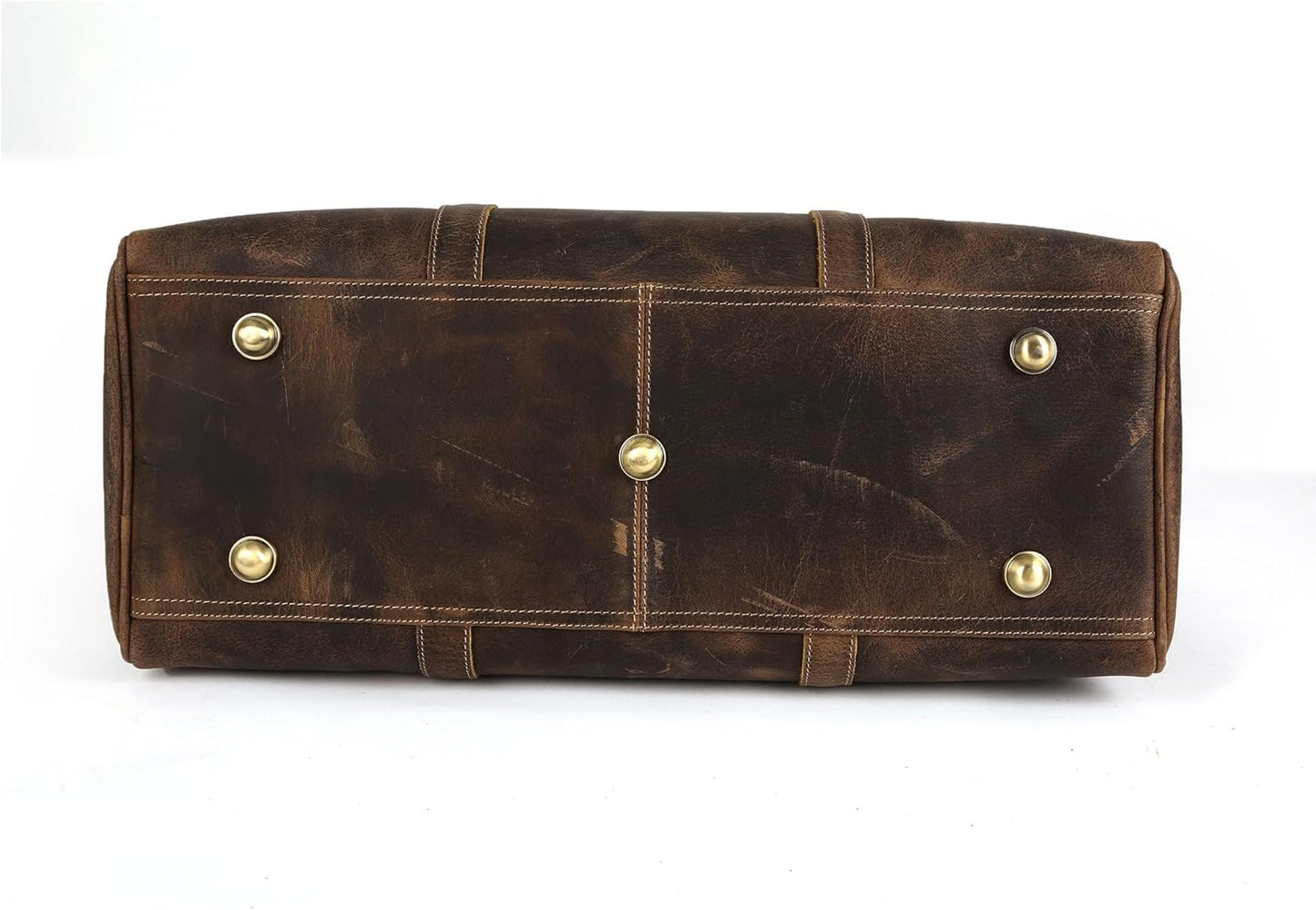 Genuine Leather Weekend Duffel Bag | Versatile Travel and Gym Bag for Men