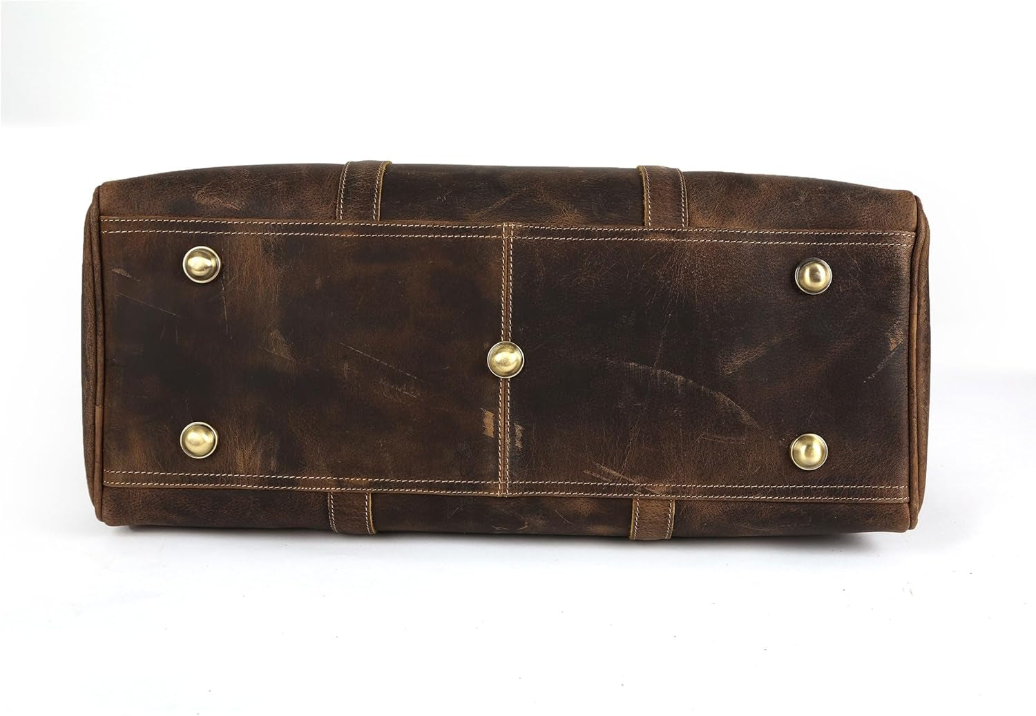 Genuine Leather Weekend Duffel Bag | Versatile Travel and Gym Bag for Men