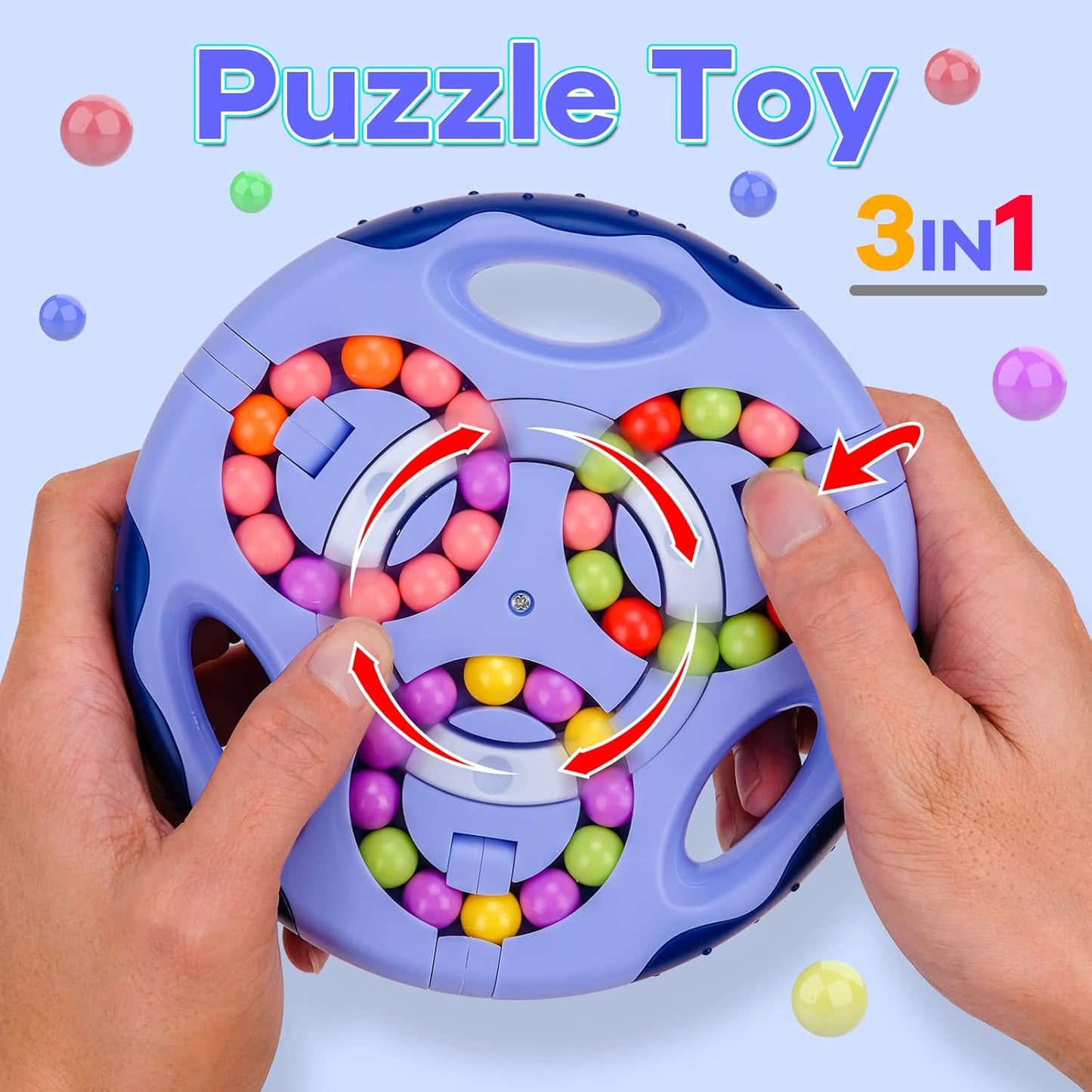 Engaging IQ Puzzle Sensory Fidget Toys and Autism Support Products-for Children Aged 6+