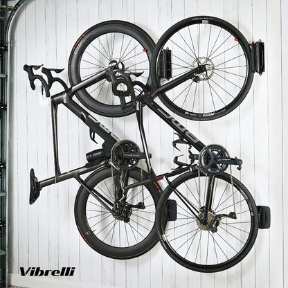Vertical Swivel Bike Wall Mount - Professional Bicycle Storage Rack for Garage - Ideal for Mountain Bikes and Other Bicycles