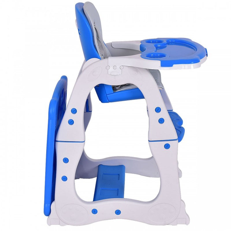 3-in-1 Infant Table and Chair Set with High Chair Functionality