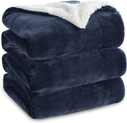 Throw Blanket - Luxurious Soft and Warm Sofa Blanket, Grey, 50x60 Inches