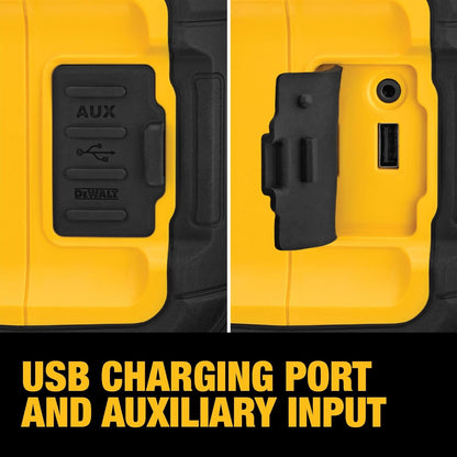 20V MAX* Dual Bluetooth - Bass Speaker100ft range-Tool Only
