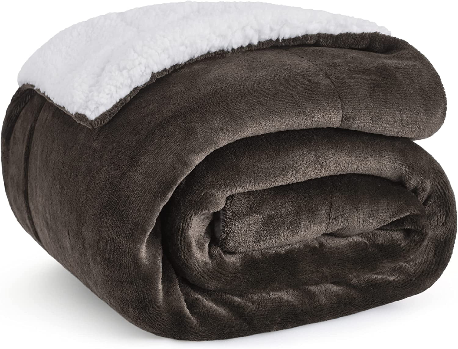 Throw Blanket - Luxurious Soft and Warm Sofa Blanket, Grey, 50x60 Inches