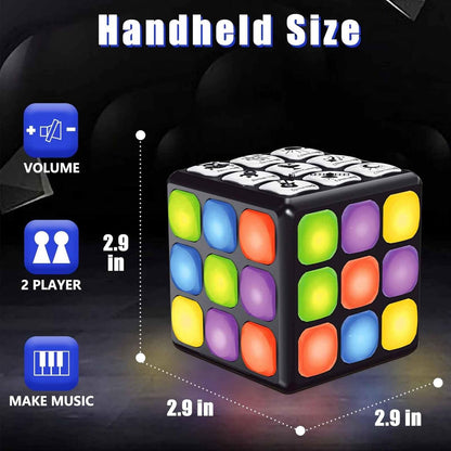 Kids Gift Toy Game Cube: Magic Cube Light up Puzzle Game for Ages 8+