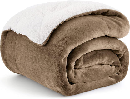 Throw Blanket - Luxurious Soft and Warm Sofa Blanket, Grey, 50x60 Inches