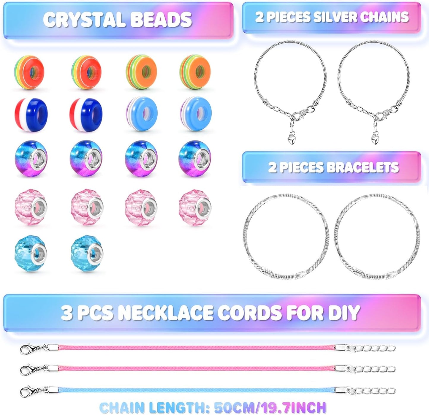Jewelry Making Kit for Girls Ages 6-12 - Creative Craft Making Ideas for Teen and Young Girls
